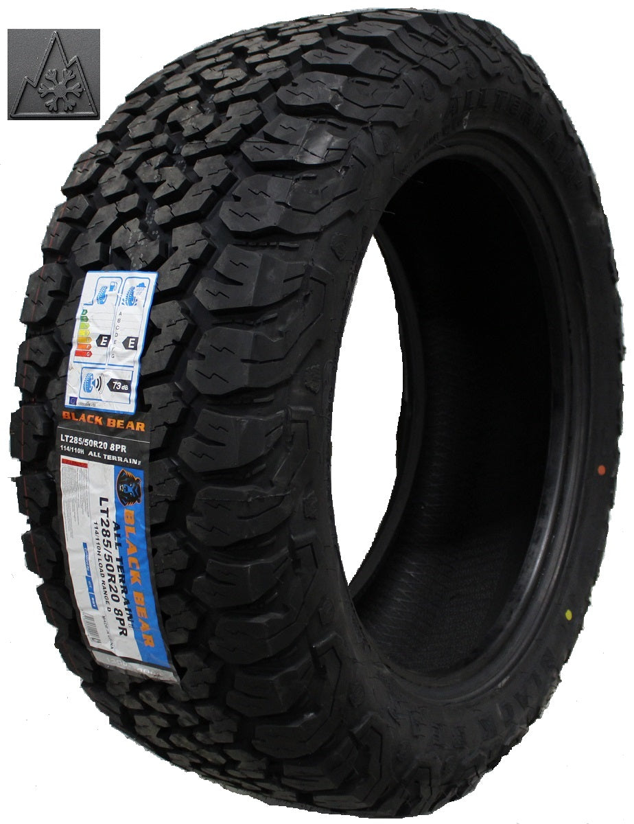 4x Reifen Black Bear AT2 35x12,5x17 121R