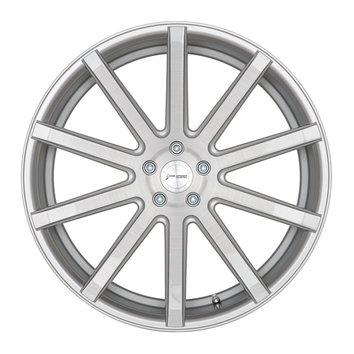Corspeed Deville Alufelge 10,5x20 ET30 5x112 Silver-brushed-Surface