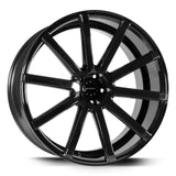 Corspeed Deville Alufelge 9,5x22 ET40 5x114,3 Higloss-Black
