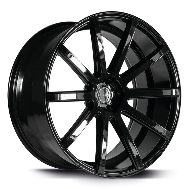 Corspeed Deville Alufelge 9,5x22 ET40 5x114,3 Higloss-Black