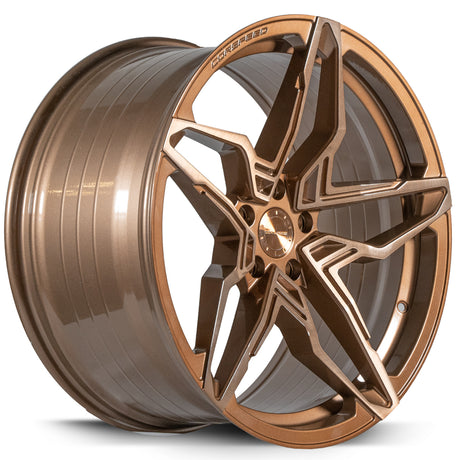 Corspeed Kharma Alufelge 8,5x19 ET43 5x112 Higloss-Bronze brushed Surface