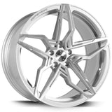 Corspeed Kharma Alufelge 9x20 ET30 5x120 Silver-brushed-Surface