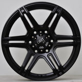 4x Felgen Dirt D47 8x17 ET38 5x118 + 4x Reifen Black Bear AT2 235/65/17