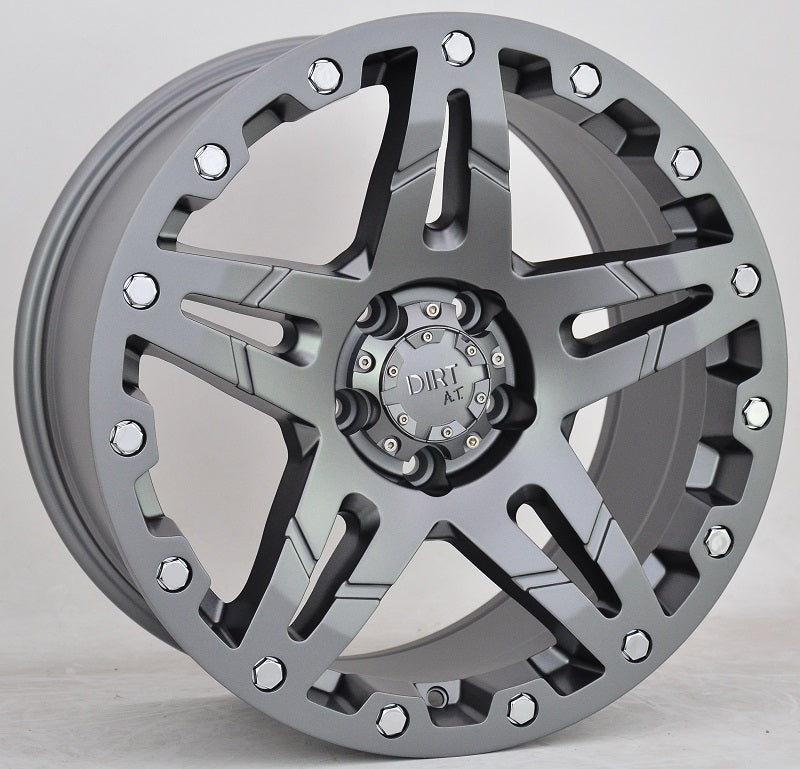 4x Felgen Dirt D66 9x17 ET25 5x120