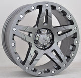 4x Felgen Dirt D66 9x17 ET25 6x114,3