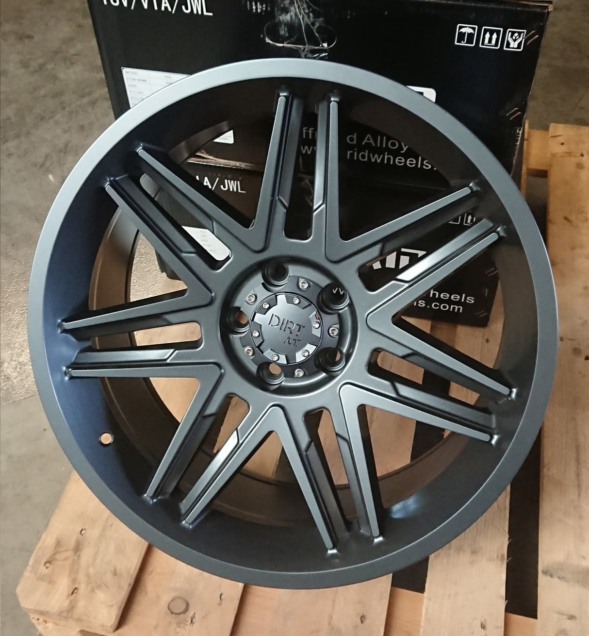 4x rims Dirt D62 9×18 ET25 