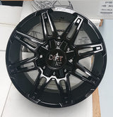 4x Felgen Dirt D88 8x18 ET48 6x130
