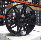 4x Felgen Dirt D88 8x18 ET48 6x130