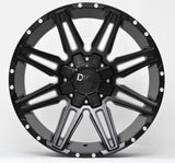 4x rims Dirt D88 8x18 ET46 5x112/120