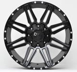 4x Felgen Dirt D88 9x18 ET25 5x120/127