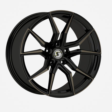 Schmidt Revolution Drago Alufelge 9x20 ET50 5x108 HellCat Black
