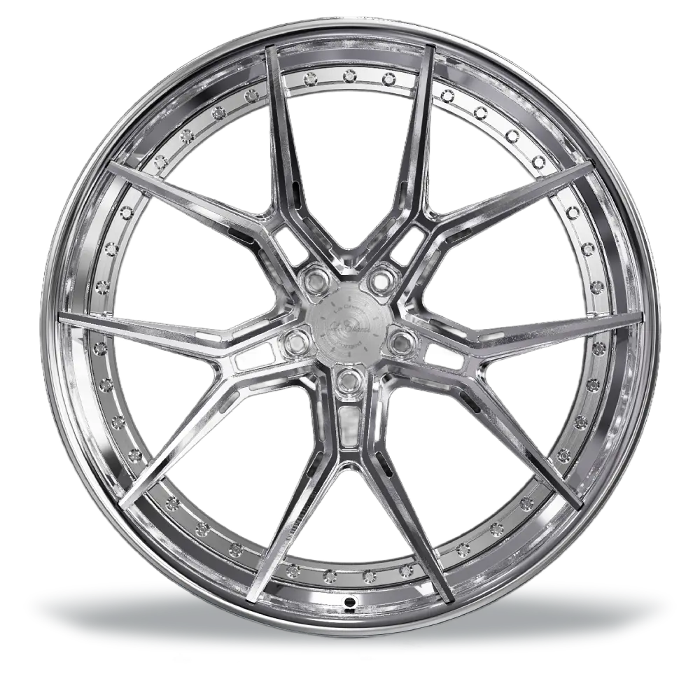 La Chanti LC-F28 9,5J x 20 Zoll 5x112 ET40 Glossy Black / Glossy Black LIP