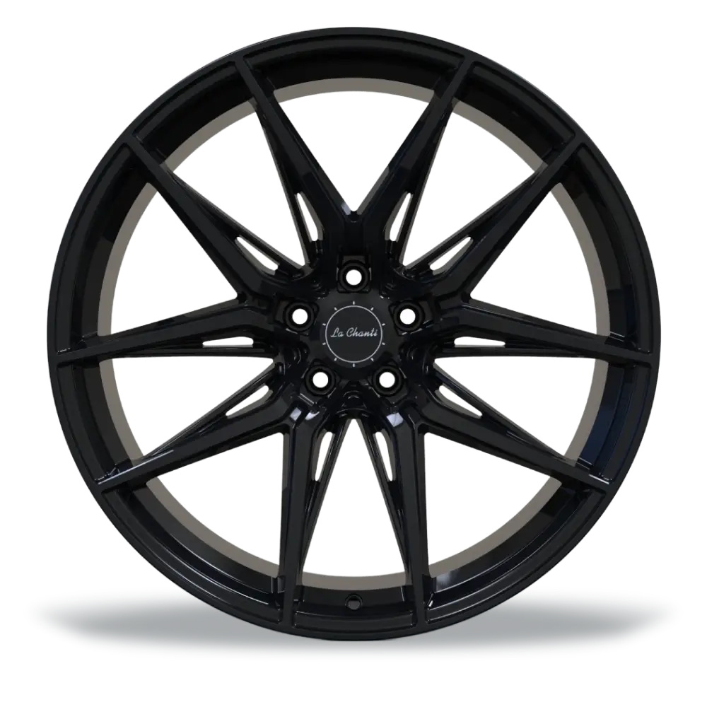 La Chanti LC-F3 12J x 21 Zoll 5x112 ET22 Machined Silver/Chrome LIP