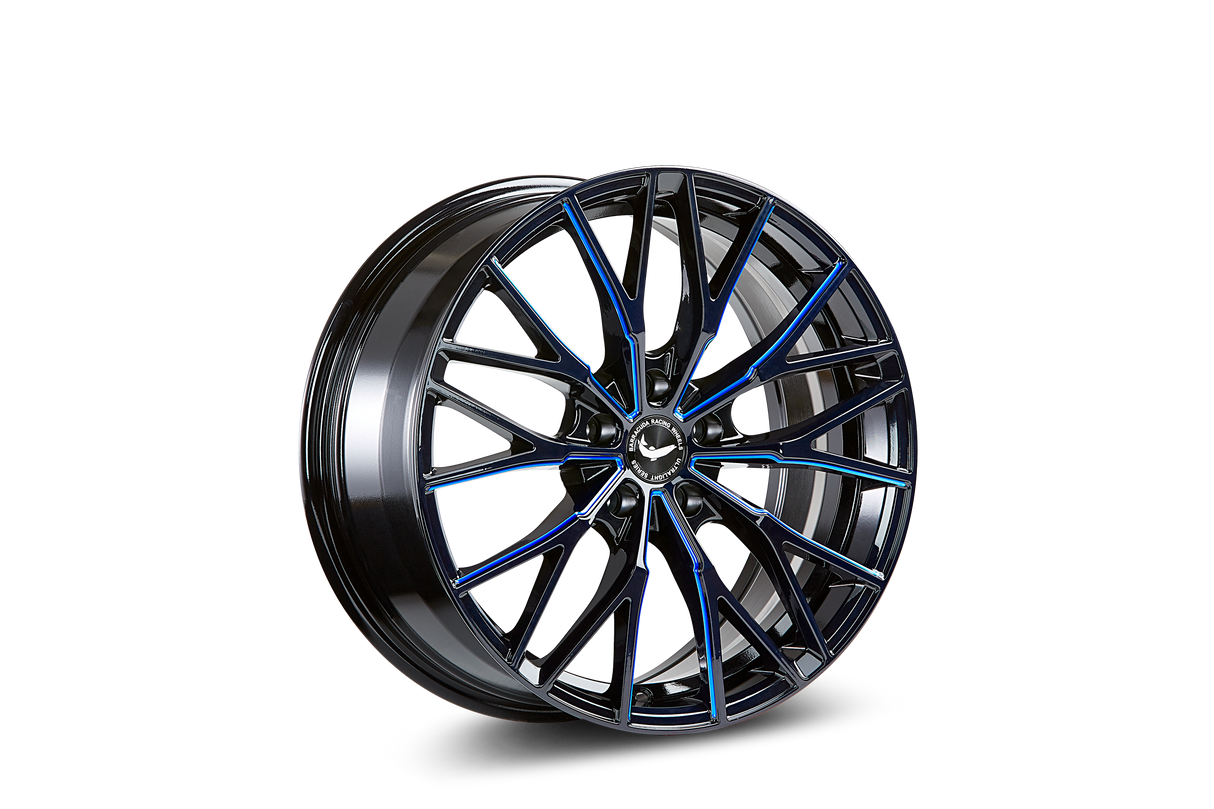 Barracuda Project 3.0 T8 Alufelge 8,5x18 ET30 5x114,3 Mattblack Puresports gefräst