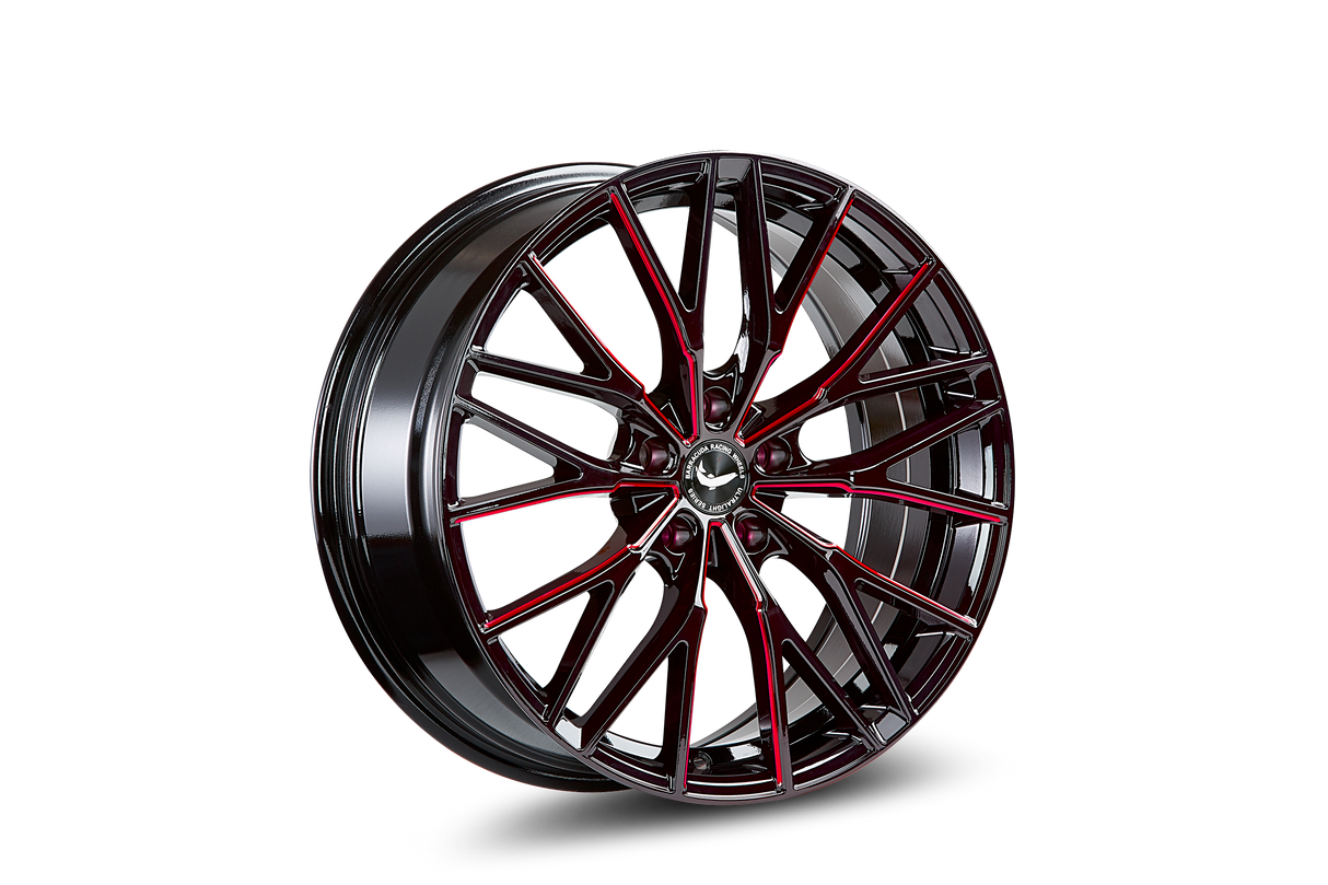 Barracuda Project 3.0 T8 Alufelge 8,5x18 ET40 5x108 Mattblack Puresports gefräst