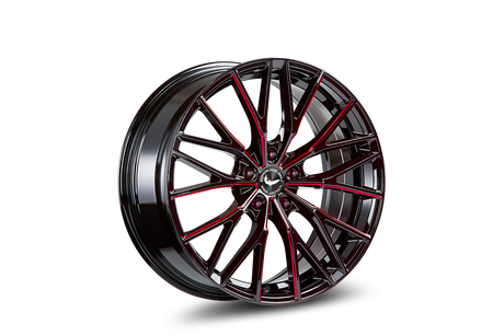 Barracuda Project 3.0 T8 Alufelge 8,5x18 ET40 5x108 Mattblack Puresports gefräst