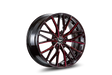 Barracuda Project 3.0 Alufelge 8,5x20 ET33 5x112 Mattblack Puresports gefräst