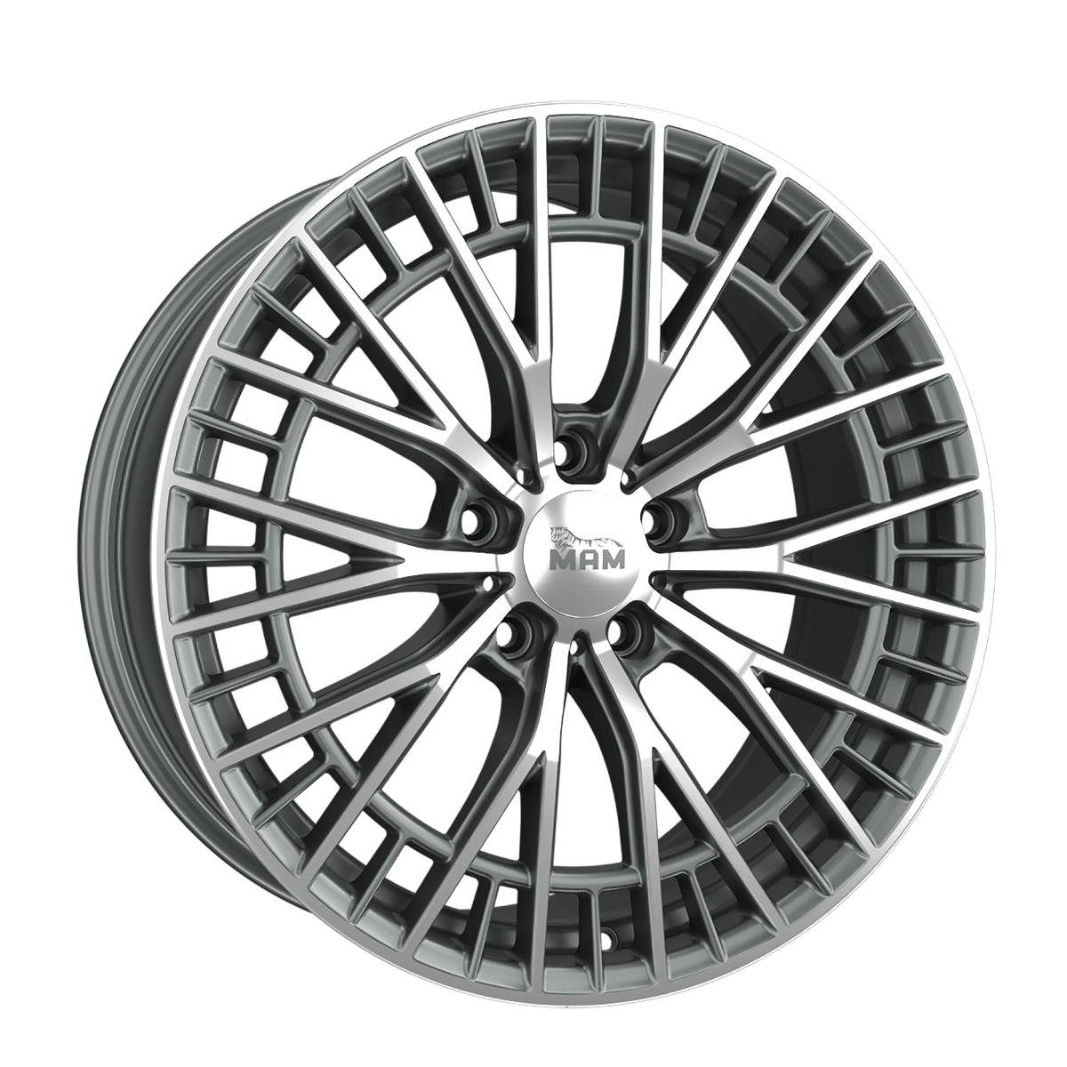 MAM GT2 Palladium Front Polish Alufelge 8.5x20 ET45 5x108/72.6