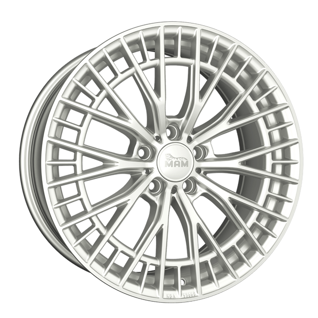 MAM GT2 Silver Painted Alufelge 8x18 ET40 5x108/72.6