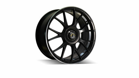 Schmidt Revolution Gambit Alufelge 8,5x19 ET27 4x100 SatinBlack Hornpoliert/Undercut