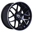 Schmidt Revolution Gambit Alufelge 10x20 ET40 5x120 SatinBlack Hornpoliert