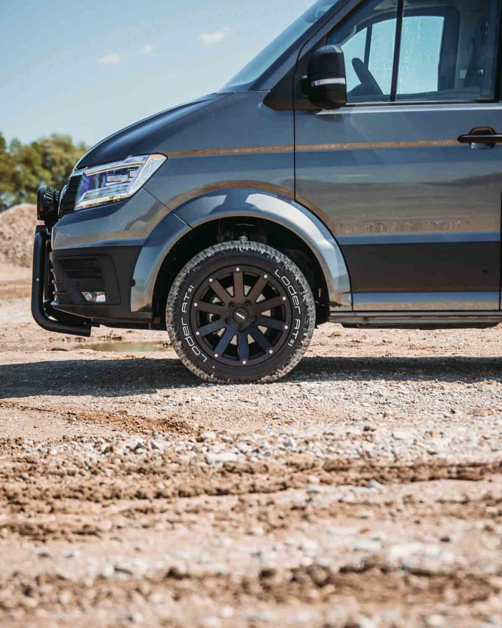 Radabdeckung VW Crafter +35mm VA