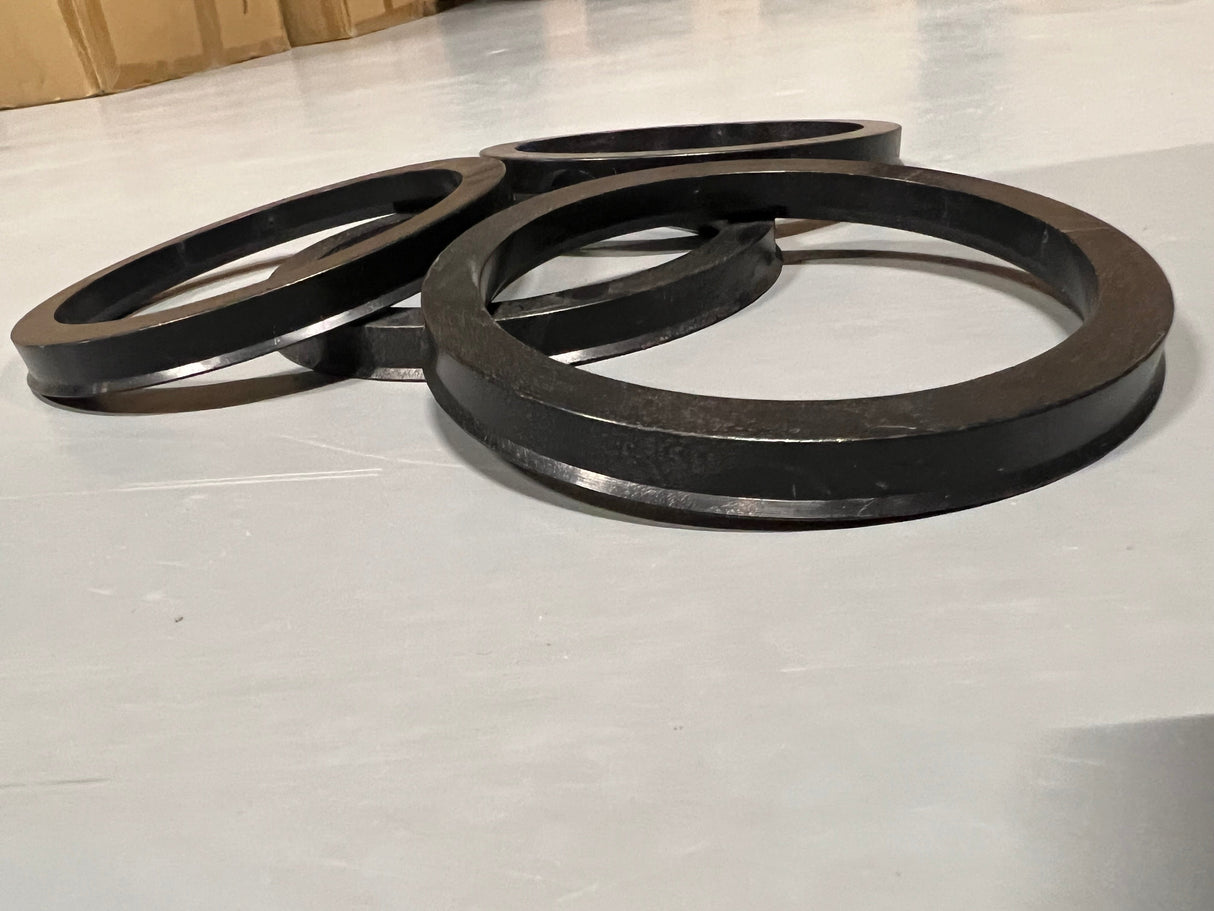4x Zentrierring 125-121.3 - ALU