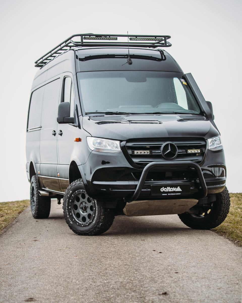 delta4x4 Klassik_B Rugged Alufelge 6x130 gun metal grey – Sprinter