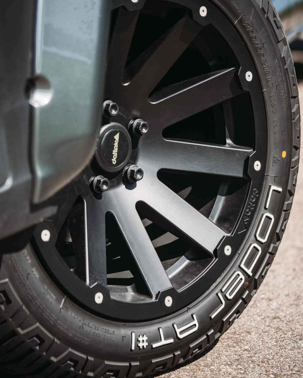 Radabdeckung VW Crafter +35mm VA