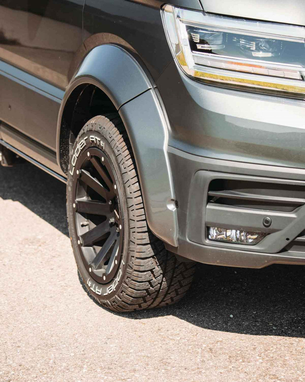 Radabdeckung VW Crafter +35mm VA