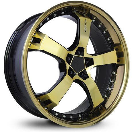 Keskin KT10 Humerus Candy Gold Alufelge 9x20 ET40 5x120/74.1