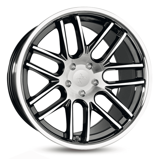 Keskin KT14 Concave Black Front Polish Steel Lip Alufelge 11x20 ET30 5x120/72.6