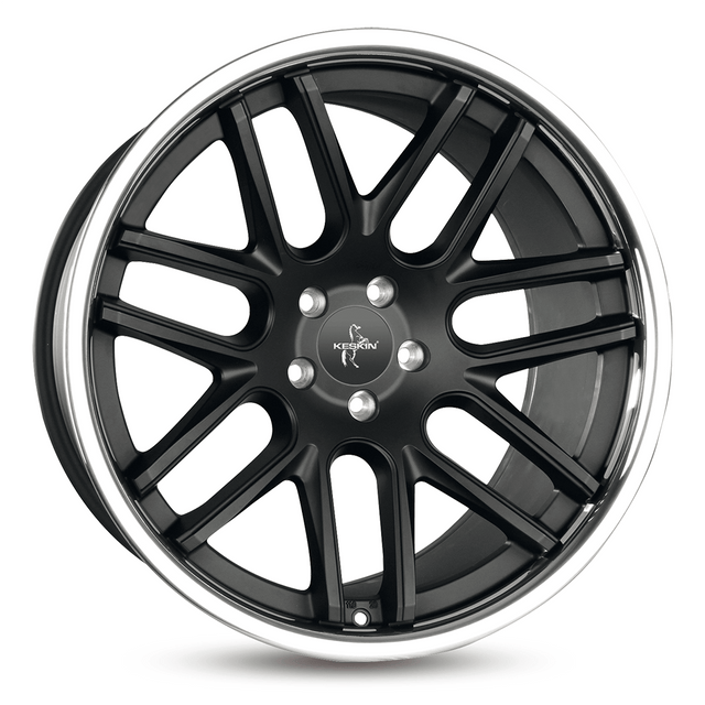 Keskin KT14 Concave Matt Black Steel Lip Alufelge 8.5x20 ET43 5x112/66.6