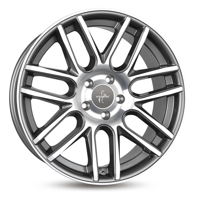Keskin KT14 Concave Palladium Front Polish Alufelge 8x19 ET35 5x120/72.6