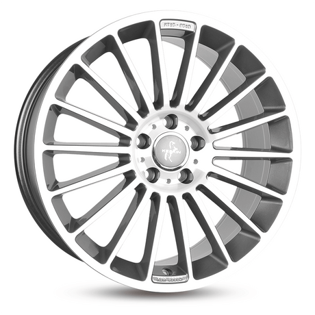 Keskin KT15 Speed Palladium Front Polish Alufelge 8.5x19 ET45 5x112/66.6