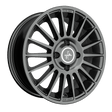 Keskin KT15 Speed Palladium Painted Alufelge 7x16 ET35 4x108/63.4
