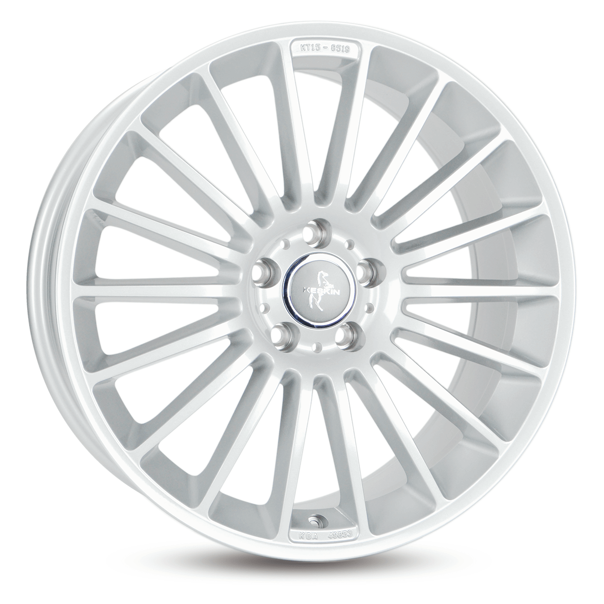 Keskin KT15 Speed Silver Painted Alufelge 7x16 ET47 5x112/66.6