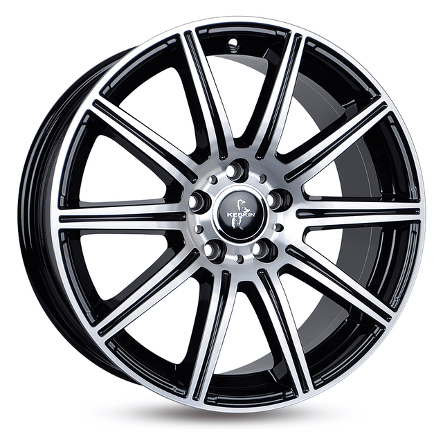Keskin KT16 Dynamic Black Front Polish Alufelge 8x18 ET30 5x112/66.6