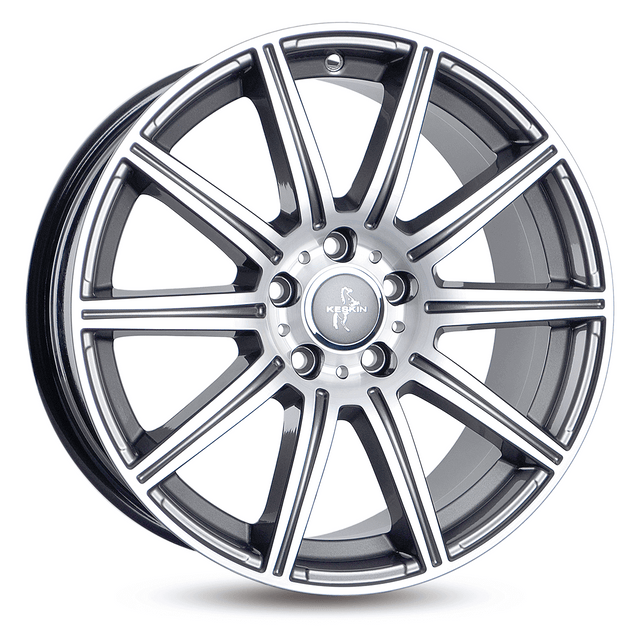 Keskin KT16 Dynamic Palladium Front Polish Alufelge 8x18 ET30 5x112/66.6