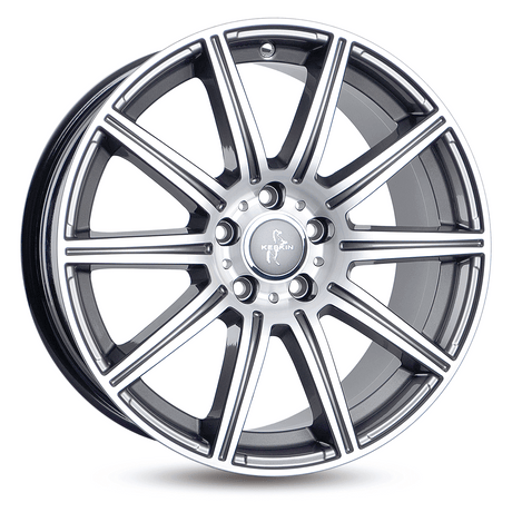 Keskin KT16 Dynamic Palladium Front Polish Alufelge 8x18 ET45 5x112/66.6