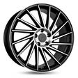 Keskin KT17 Hurricane Black Front Polish Alufelge 9x20 ET30 5x112/72.6