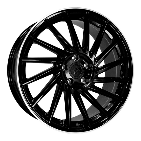 Keskin KT17 Hurricane Black Lip Polish Alufelge 8.5x19 ET45 5x112/72.6