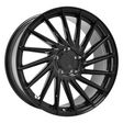 Keskin KT17 Hurricane Black Painted Alufelge 8.5x19 ET30 5x112/72.6