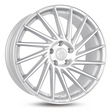 Keskin KT17 Hurricane Silver Front Polish Alufelge 10x22 ET40 5x120/74.1