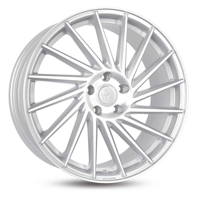 Keskin KT17 Hurricane Silver Front Polish Alufelge 9.5x21 ET50 5x112/66.6