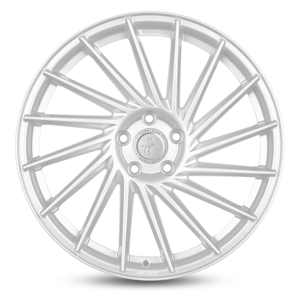 Keskin KT17 Hurricane Silver Painted Alufelge 9.5x21 ET60 5x130/71.5