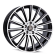 Keskin KT18 Turbo Matt Black Lip Polish Alufelge 10x22 ET40 5x130/84.1