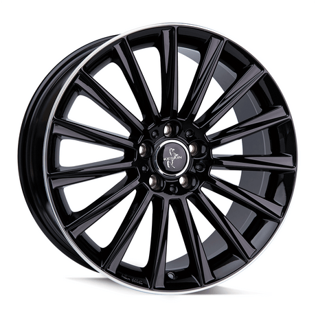Keskin KT18 Turbo Black Lip Polish Alufelge 7x17 ET40 5x114.3/72.6