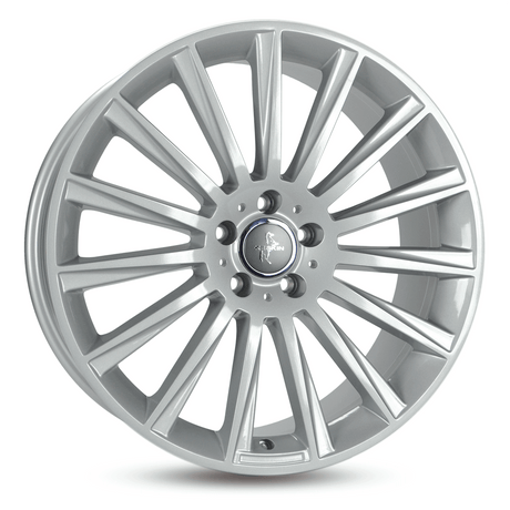 Keskin KT18 Turbo Silver Painted Alufelge 8.5x19 ET30 5x112/72.6