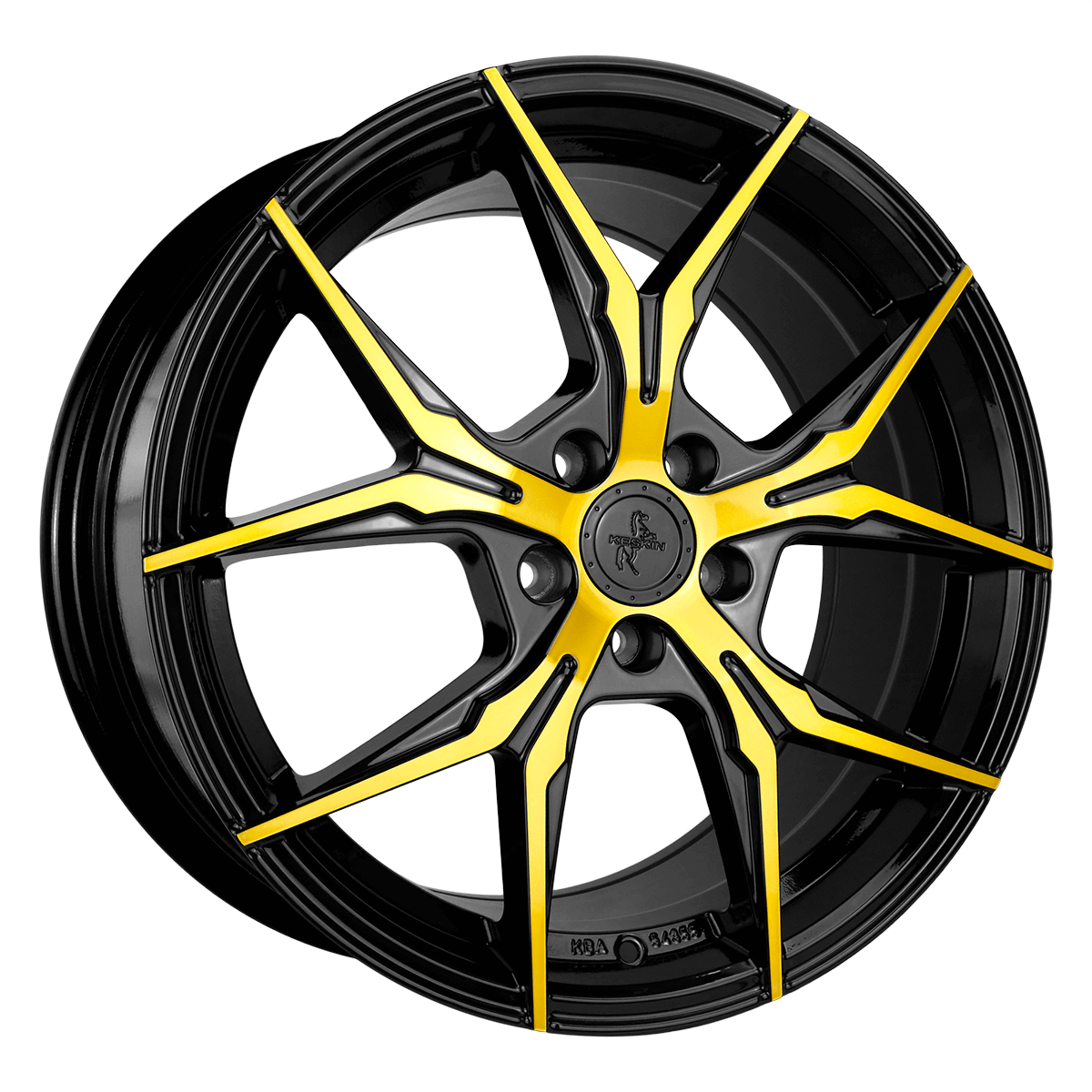 Keskin KT19N Black Front Gold Alufelge 8.5x19 ET40 5x114.3/72.6
